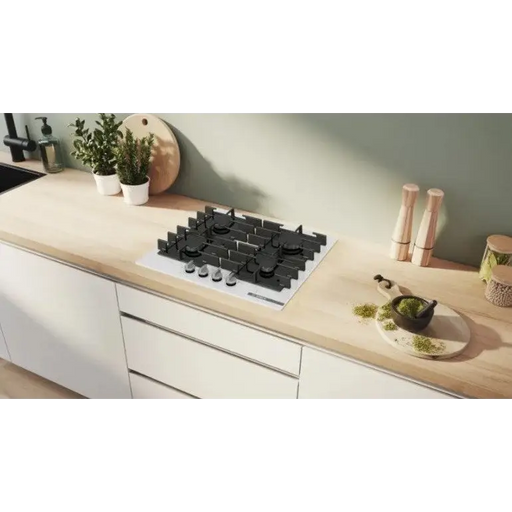 Bosch Serie 6 PPP6A2I40 Gas hob White Black - Built-in hot platesAGD-PGZ<<<Home Appliance - ProductsAGD<<<ActionPL