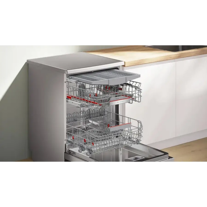Bosch SMS6ECI15E SER6 Free-standing dishwasher A ExtraDry 9,0l 14ps 42dB(B) VarioDrawer Rackmatic Extra Clean Zone