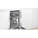 Bosch SPI4HMS49E SER4 Dishwasher integrated 45cm E 9,5l 10ps 6p/5o 44dB(B) 3rd drawer Rackmatic HC - Съдомиялни<<<BOSCH