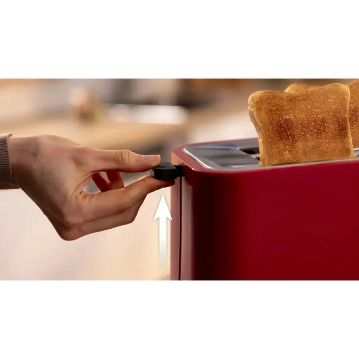 Bosch TAT3M124 toaster 2 slice(s) 950 W Red