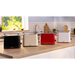 Bosch TAT3M124 toaster 2 slice(s) 950 W Red