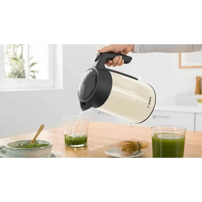 Bosch TWK7L467 Kettle 2000-2400 W 1.7 l Cup indicator Triple safety function Beige - Кухненски уреди<<<BOSCH дребна