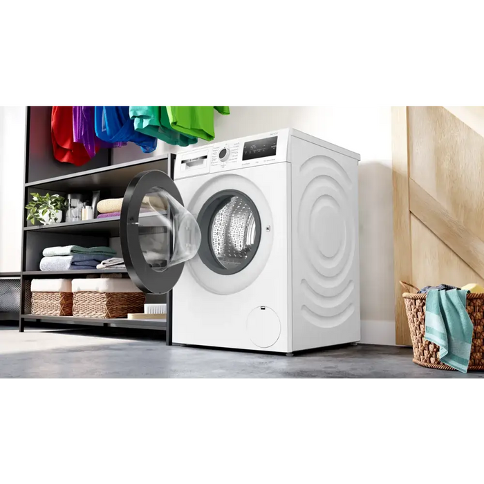 Bosch WAN24168BY SER4 Washing machine 8kg A 1200rpm 51/71dB(A) Iron Assist waveDrum 65l 6 options Sportswear