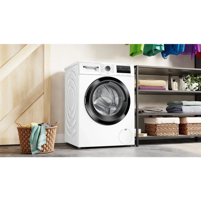 Bosch WAN28270BY SER4 Washing machine 8kg A 1400rpm 51/72dB(A) Iron Assist waveDrum 65l 7 options Hygiene Plus
