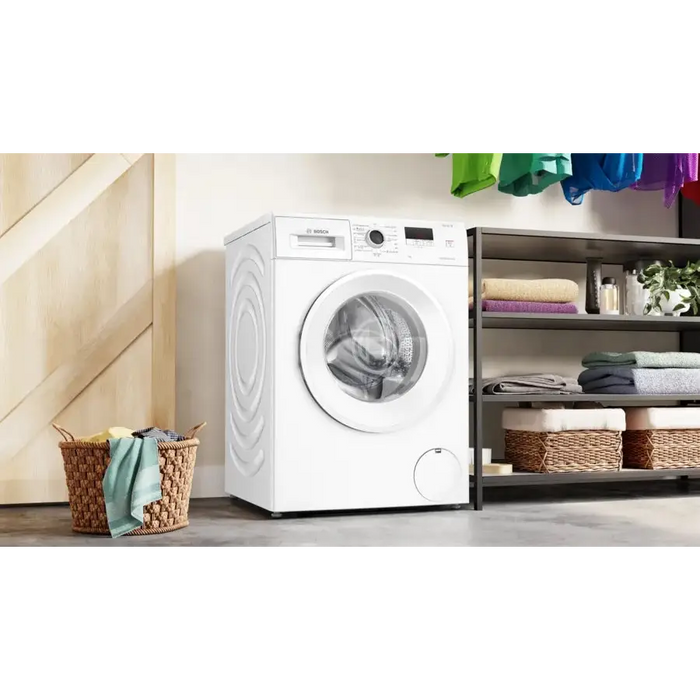 Bosch WGE02200BY SER2 Washing machine 7kg A 1200rpm 51/71dB(A) waveDrum 65l 4 options SpeedPerfect Hygiene+ Jeans/dark