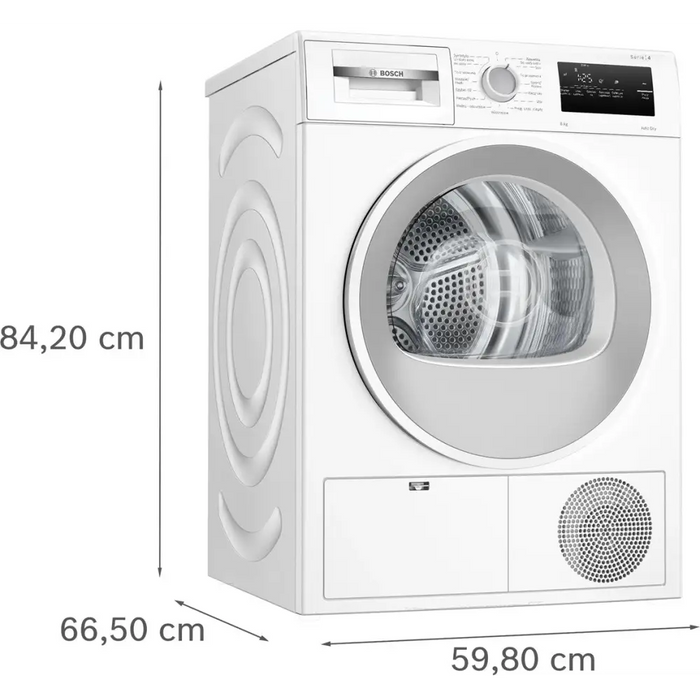 BOSCH WTH86277PL Heat Pump Washer Dryer 8kg White - Washer DryersAGD-SUW<<<Home Appliance - ProductsAGD<<<ActionPL