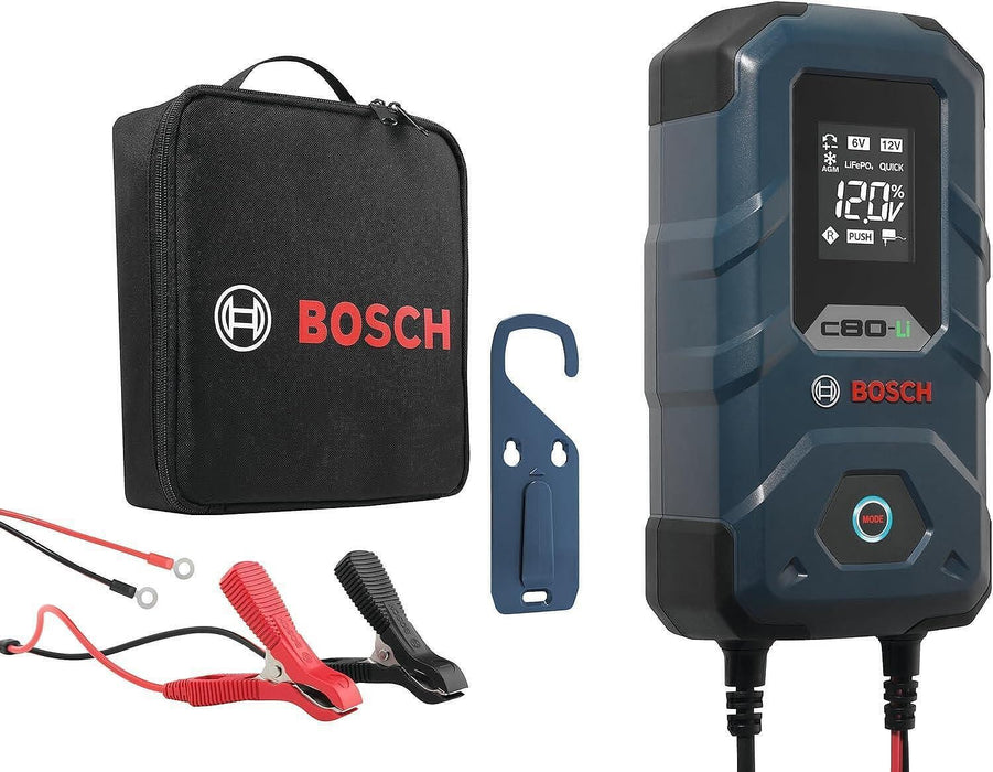 BOSCH C80-LI 6V/12V 5/15A Зарядно устройство