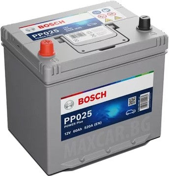 BOSCH POWER PLUS 60AH 520A L+ JIS