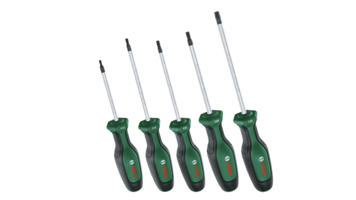 SCREWDRIVER SET 5H. BOSCH