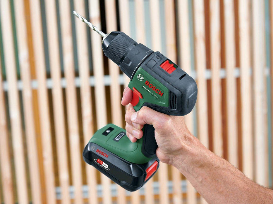 Electric screwdriver BOSCH UniversalDrill 18V 60 Nm