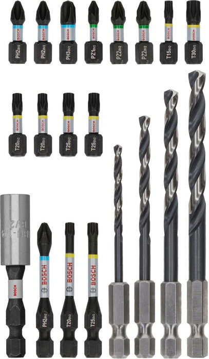 BOSCH PRO BIT AND DRILL SET 20PCS