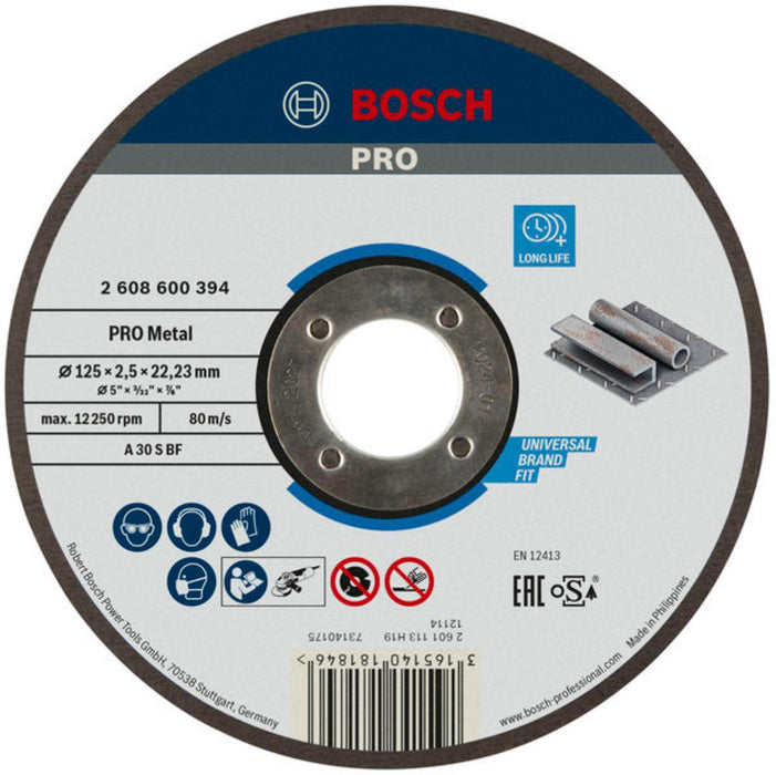 CARBOFLEX METAL DISC Ф125Х2.5ММ BOSCH