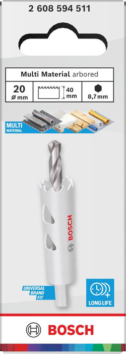 BOSCH MULTI MATERIAL CROWN DRILL 20MM