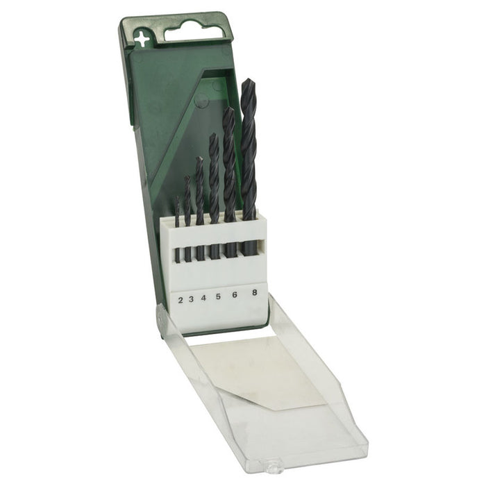 BOSCH HSS-R METAL DRILL SET 6 PIECES