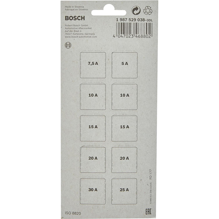 MINI FUSES MIX 10 BOSCH