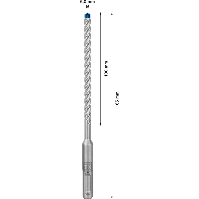 DRILL BOSCH EXPERT 6X100X165 SDS PLUS