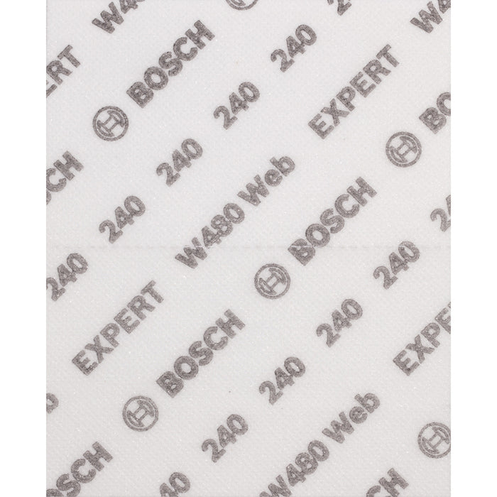SANDING PADS 115X140 P240 2 PCS BOSCH EXPERT W480