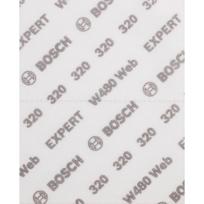 SANDING PAD 115X140 P320 2 PCS BOSCH EXPERT W480