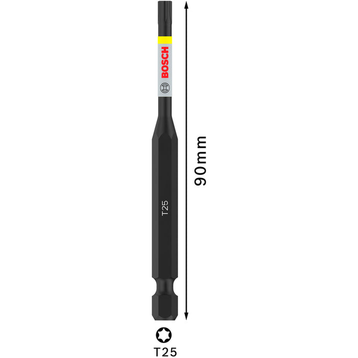 IMPACT BIT T25 90 MM BOSCH PRO IMPACT