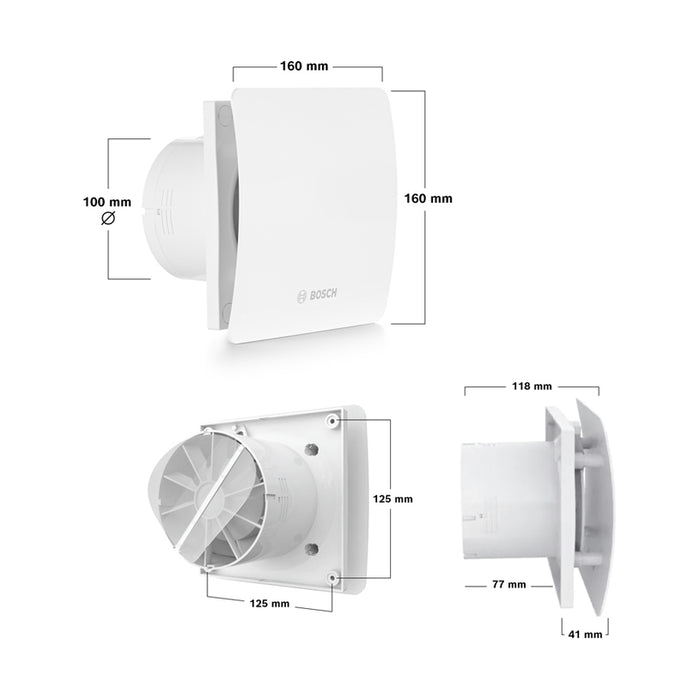 BATHROOM FAN BOSCH 1500 W DH 100
