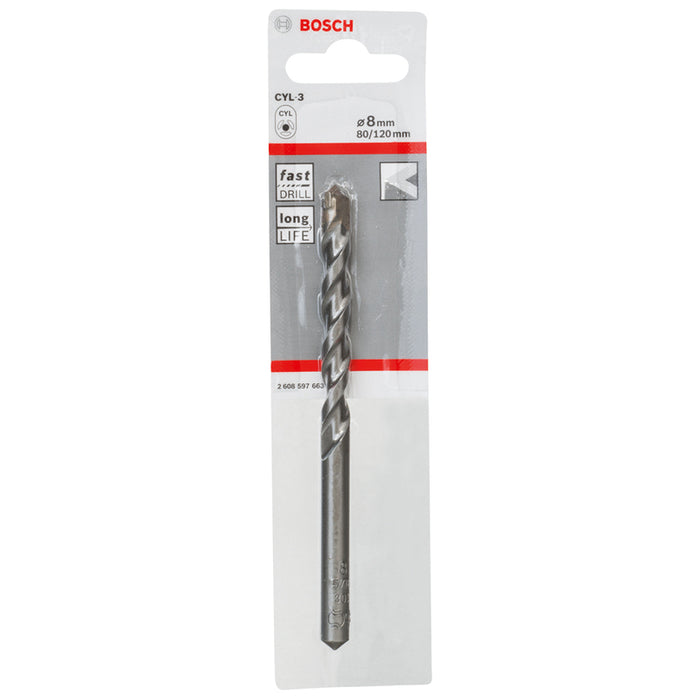 DRILL FOR CONCRETE BOSCH CYL-3 8X120