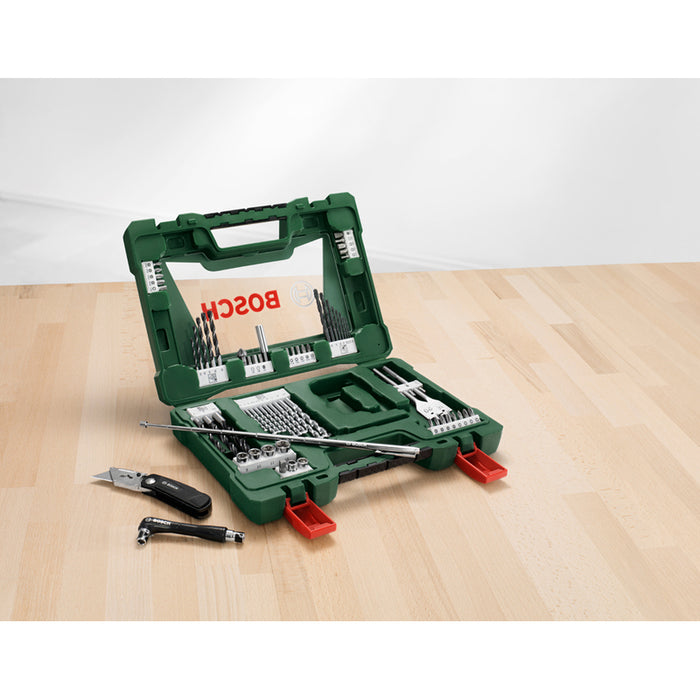 DRILL AND BIT SET BOSCH V-LINE 68 PIECES