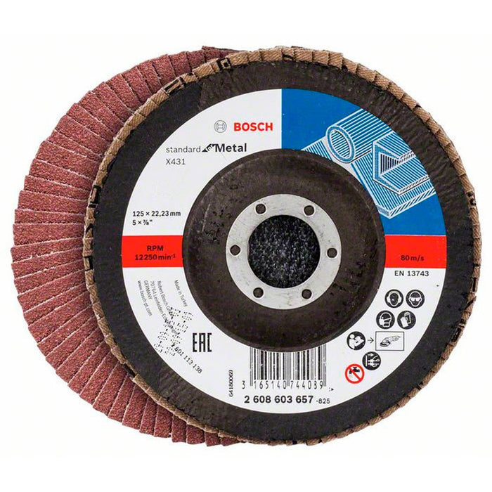 LABEL DISC P80 BOSCH 125x22.23