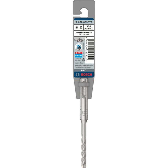 DRILL FOR CONCRETE BOSCH SDS PLUS-5X 6X110