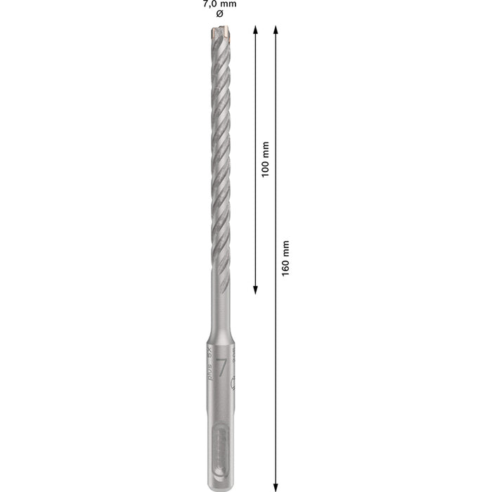 DRILL FOR CONCRETE BOSCH SDS PLUS-5X 7X160