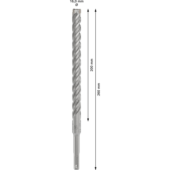 DRILL FOR CONCRETE BOSCH SDS PLUS-5X 16X260