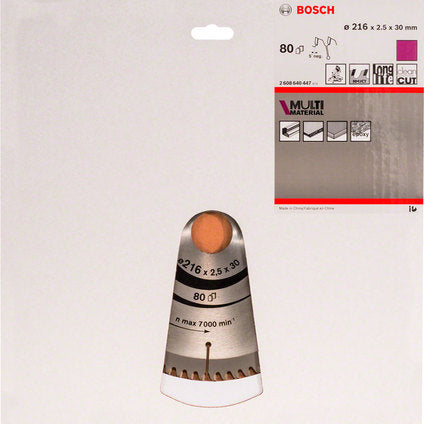 BOSCH CIRC.DISC MULTI MAT.216X BOSCH