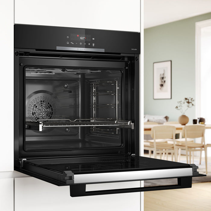 Built-in oven BOSCH HBG3720B4 71 L, A, TELESCOPIC SYSTEM, PYROLYTIC CLEANING