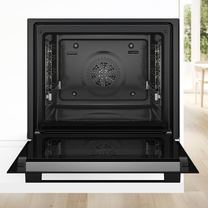 Built-in oven BOSCH HBG3720B4 71 L, A, TELESCOPIC SYSTEM, PYROLYTIC CLEANING