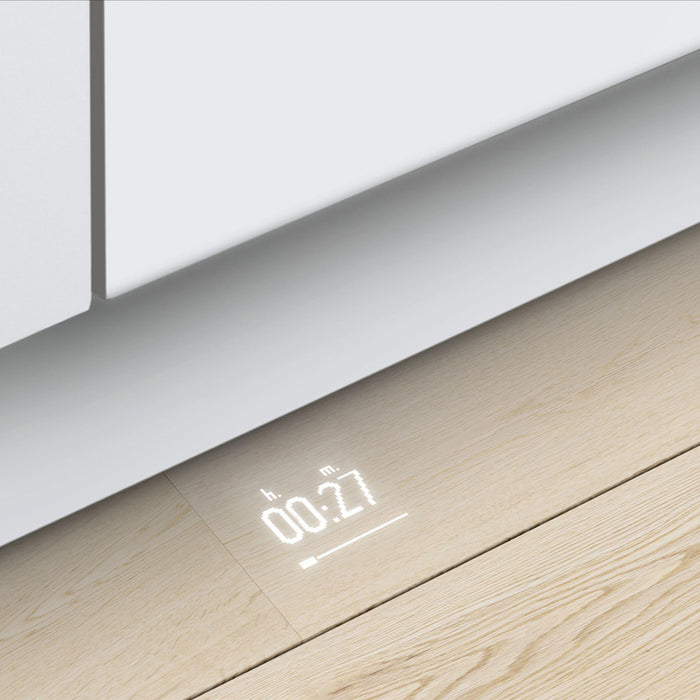 Bosch SMV6ECX20E, SER6, Dishwasher fully integrated, A, EfficientDry, 9,0l, 14ps, 7p/5o, 42dB(B), Silence 41dB, 3rd drawer, Extra Clean Zone, TimeLight, display, HC, interior light