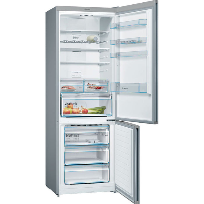 Refrigerator with freezer BOSCH KGN49XIEA