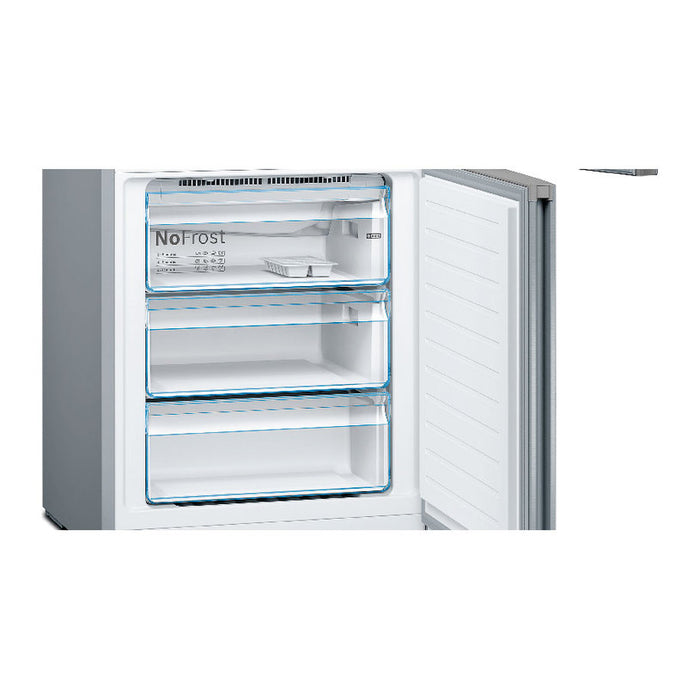 Refrigerator with freezer BOSCH KGN49XIEA