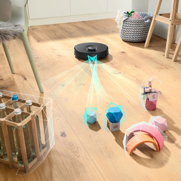 Robot vacuum cleaner BOSCH BCRDW3BAB CLEANING WITH MOP, WI-FI CONTROL, MAPPING
