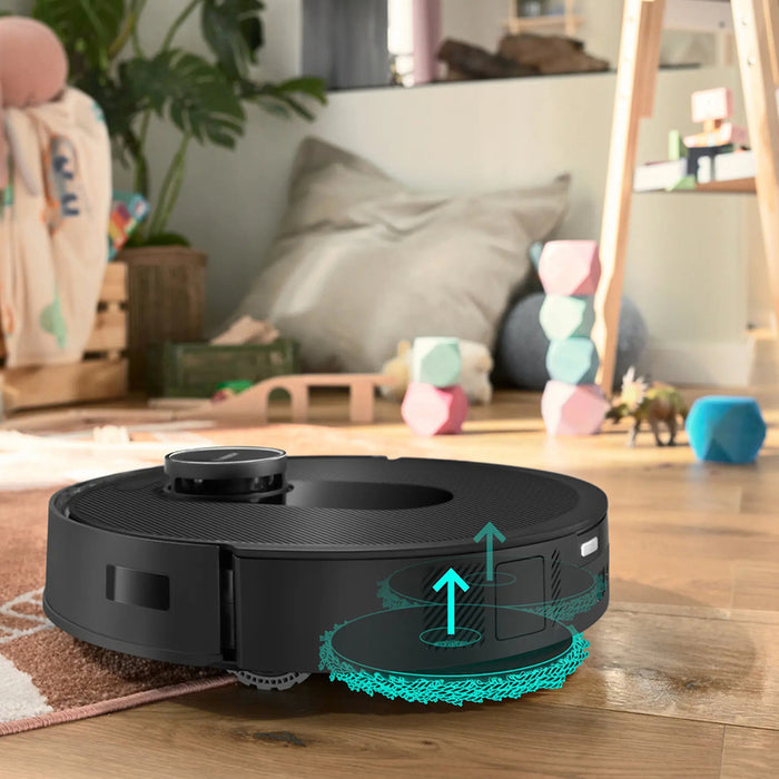 Robot vacuum cleaner BOSCH BCRDW3BAB CLEANING WITH MOP, WI-FI CONTROL, MAPPING