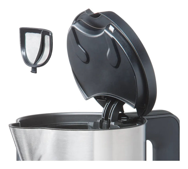 Bosch TWK8611P electric kettle 1.5 L 2400 W Anthracite, Stainless steel, White