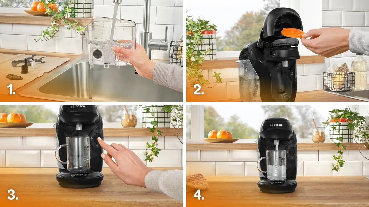 Bosch TAS112E coffee maker Fully-auto Capsule coffee machine 0.7 L