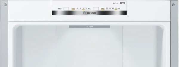 Bosch Serie 4 KGN39VIEB Fridge-Freezer Freestanding 368 L E Stainless Steel