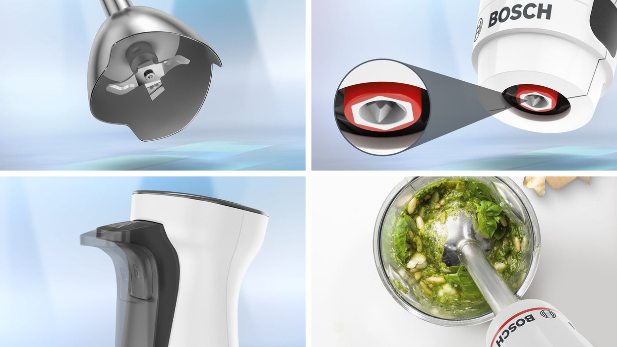 Bosch Serie 4 MSM4W210 blender 0.6 L Immersion blender 600 W Black, White