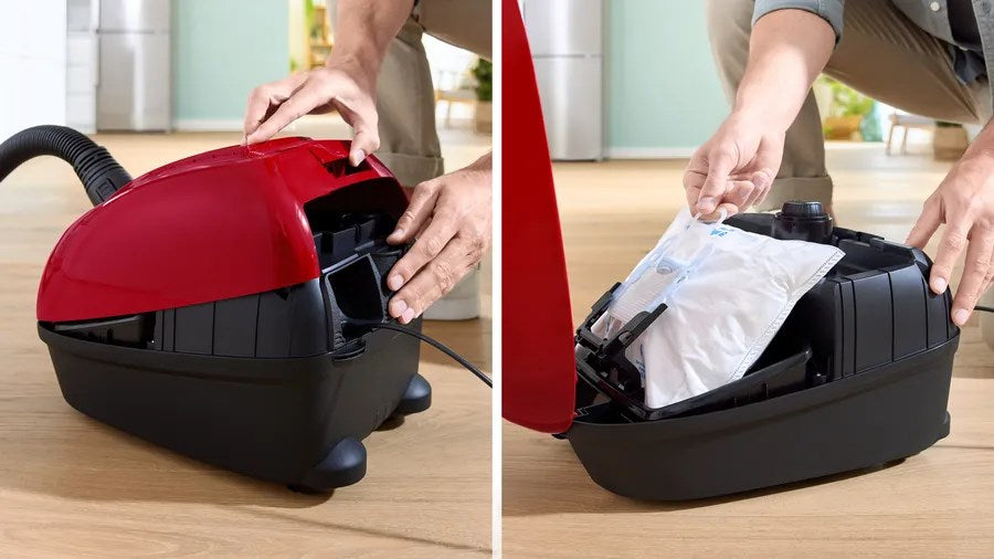Bosch Serie 4 BGB38RD2 vacuum 4 L Cylinder vacuum Dry 600 W Dust bag