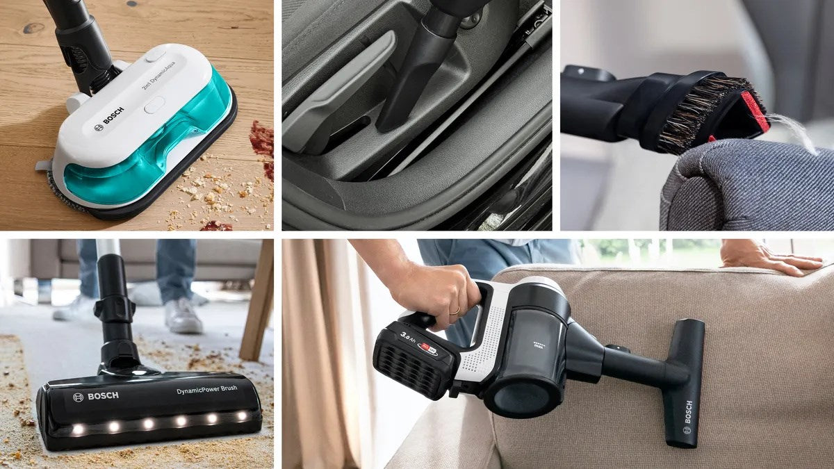Vacuum cleaner with battery BOSCH Unlimited 7 ProHygienic Aqua BCS71HYG1