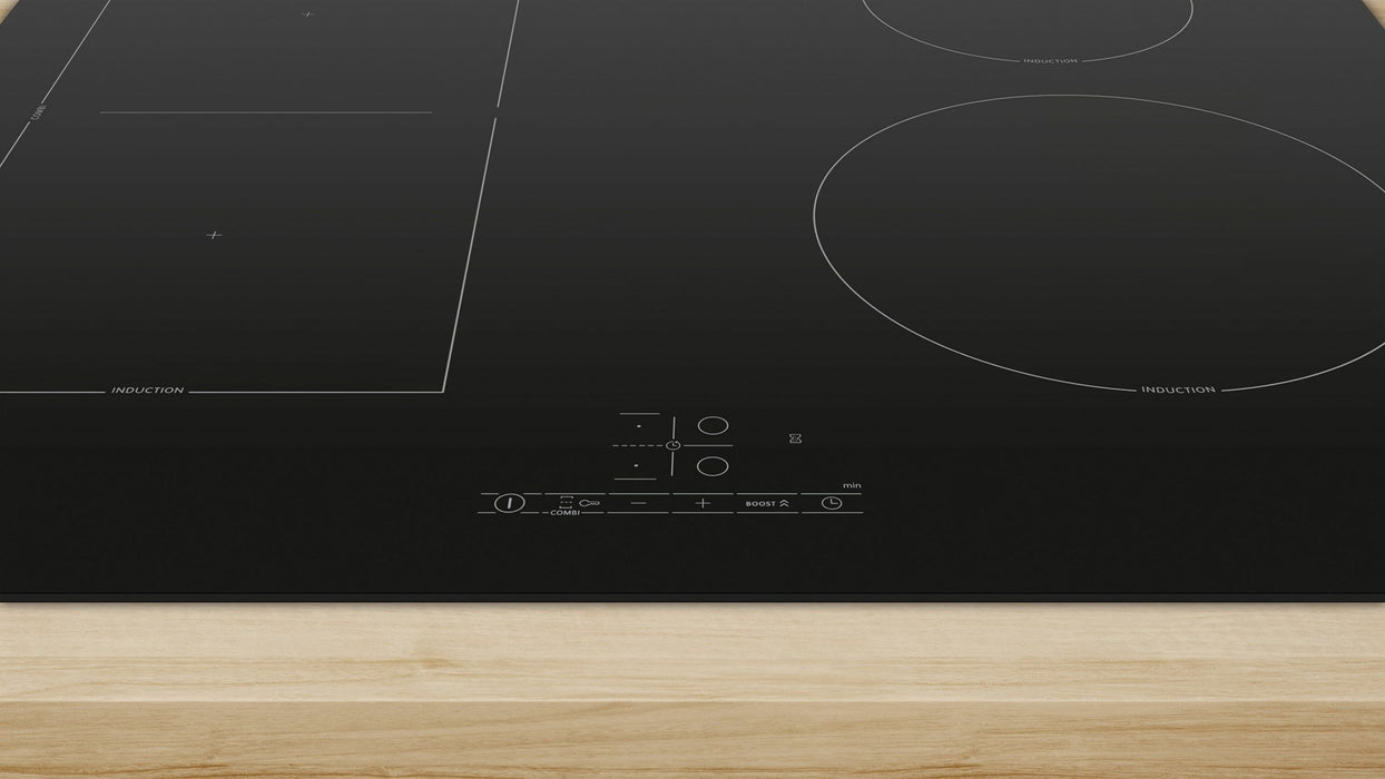 Bosch Serie 4 PVS61RBB5E hob Black Built-in 60 cm Zone induction hob 4 zone(s)