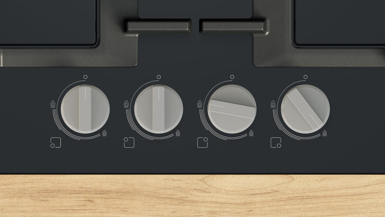 Bosch Serie 4 PNP6B6K40 gas hob with 4 zones