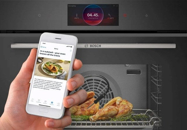 Bosch Serie 8 HBG7722B1 oven 71 L 3600 W Black