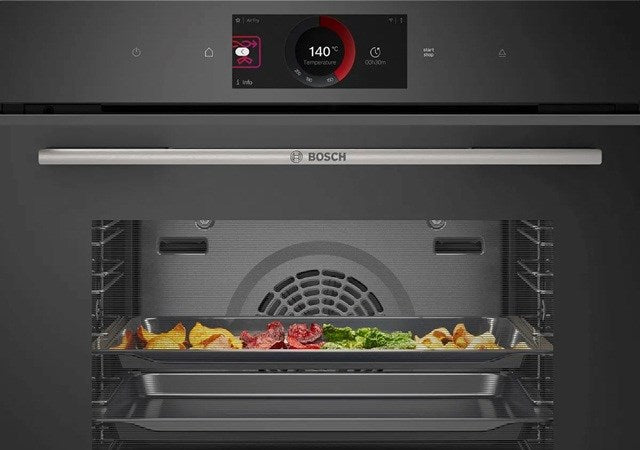 Bosch Serie 8 HBG7722B1 oven 71 L 3600 W Black