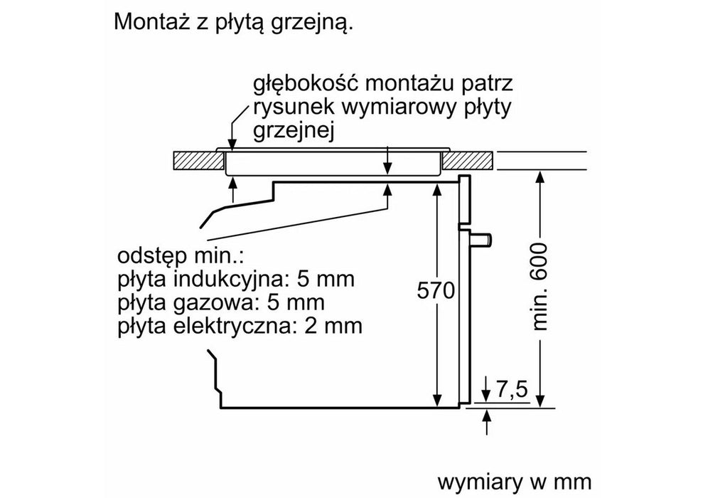 Bosch Serie 6 HBG537FB4 oven 71 L A Black