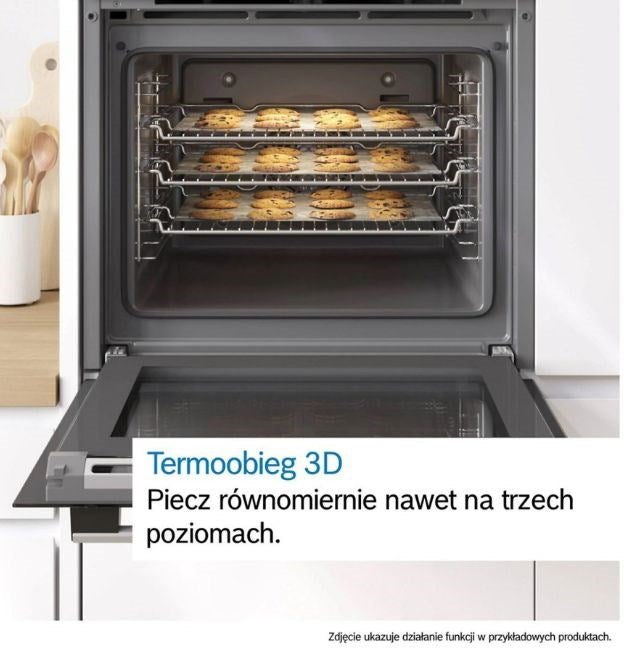 BOSCH HBG571EB4 Built-in Oven, Black, 71 L